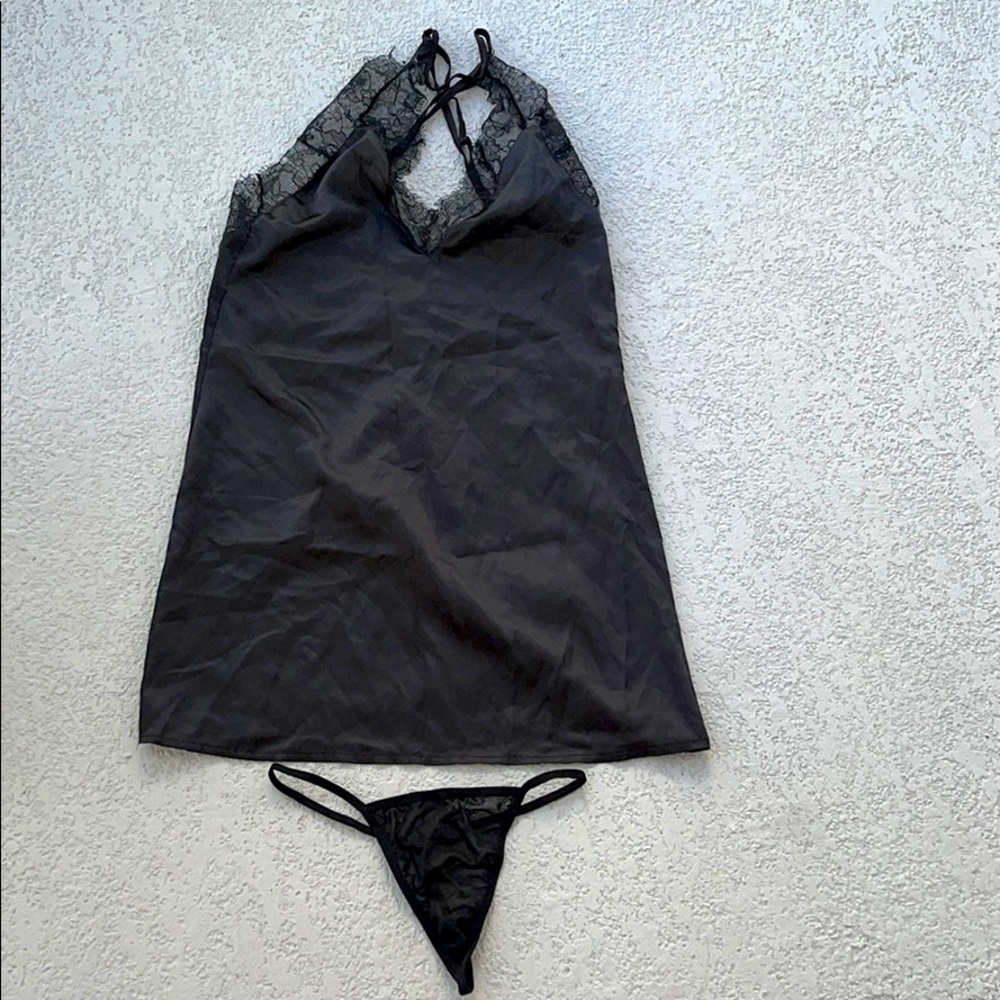 Be Wicked Chemise/ Thong Set